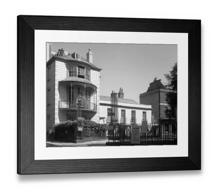 Framed Print : No 1 Dixs Field, Exeter - before BB42_00611