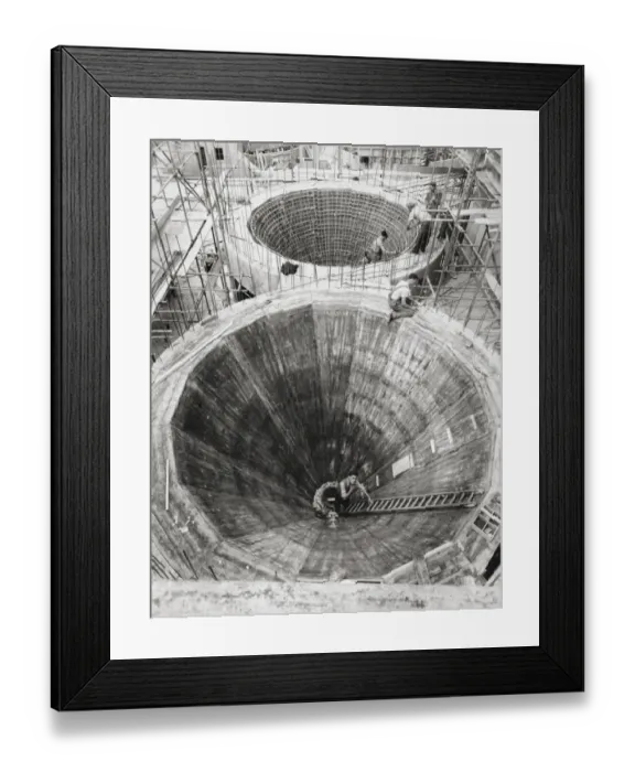 Framed Print : Shoreham Cement Works JLP01_01_028_017