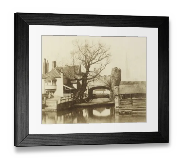Framed Print : Pulls Ferry, Norwich SED01_01_01