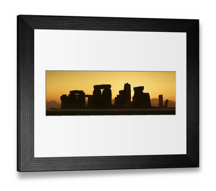 Framed Print : Stonehenge at sunrise N120062