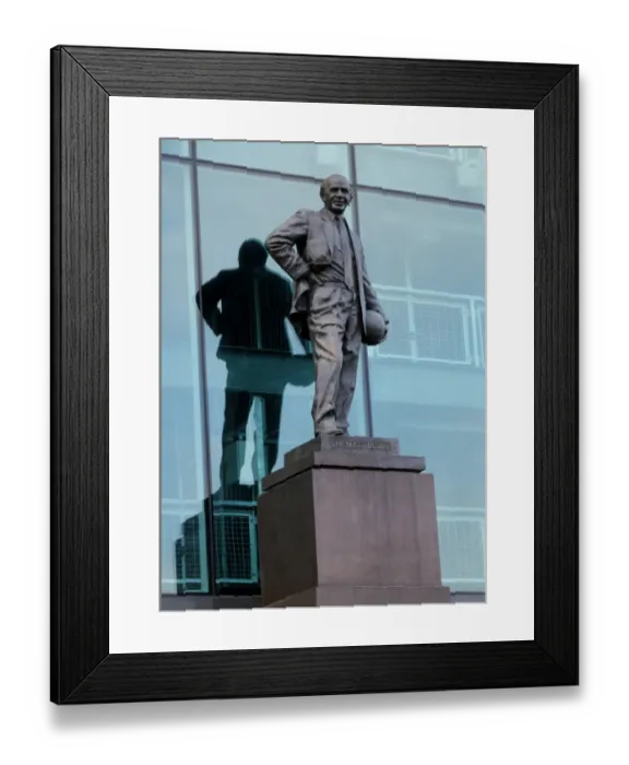 Framed Print : Sir Matt Busby K031020