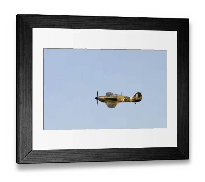 Framed Print : Hurricane aircraft DP035687
