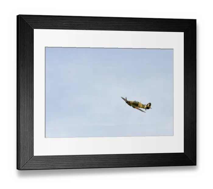 Framed Print : Hurricane aircraft DP035689