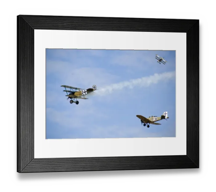 Framed Print : World War I aircraft re-enactment N070969 Framed Print : World War I aircraft re-enactment N070969