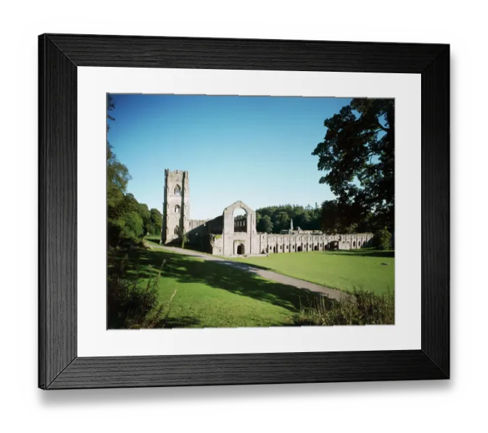 Framed Print : Fountains Abbey J980103