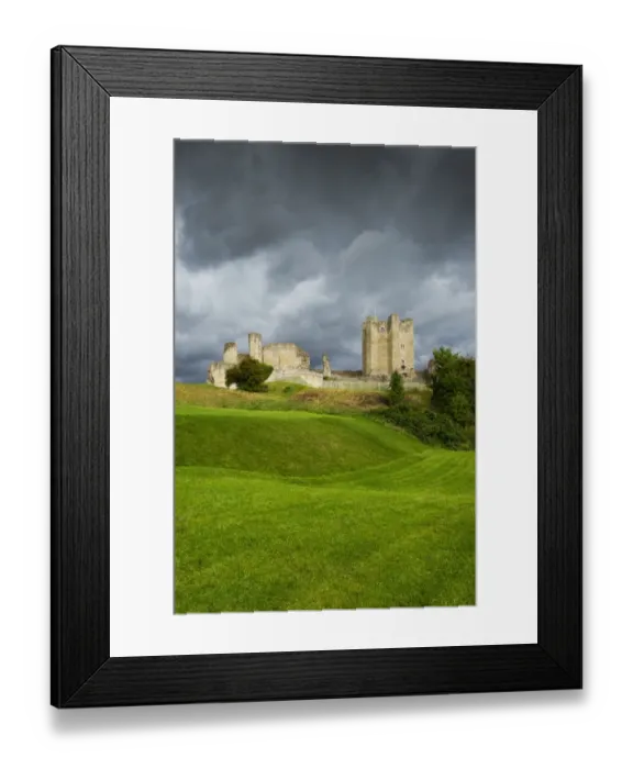 Framed Print : Conisbrough Castle N150017