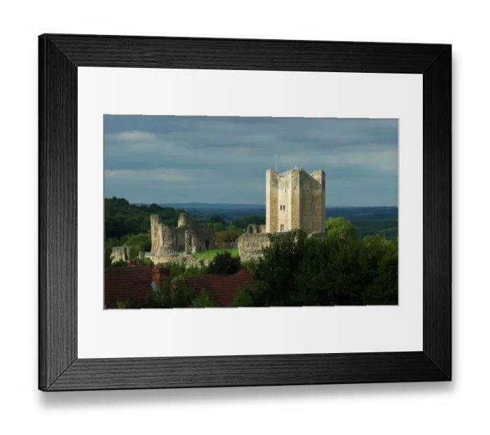 Framed Print : Conisbrough Castle N150018