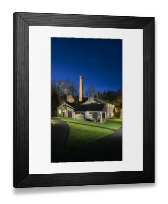 Framed Print : Stott Park Bobbin Mill N140031 Framed Print : Stott Park Bobbin Mill N140031