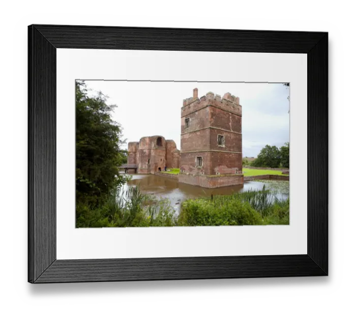 Framed Print : Kirby Muxloe Castle N071512