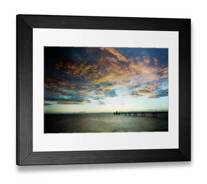 Framed Print : Clevedon Pier N020043 Framed Print : Clevedon Pier N020043