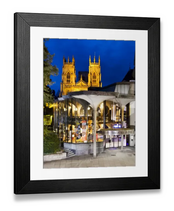 Framed Print : Theatre Royal, York DP138584 Framed Print : Theatre Royal, York DP138584