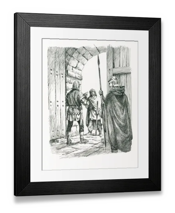 Framed Print : Frontier negotiation IC048 / 016 Framed Print : Frontier negotiation IC048 / 016