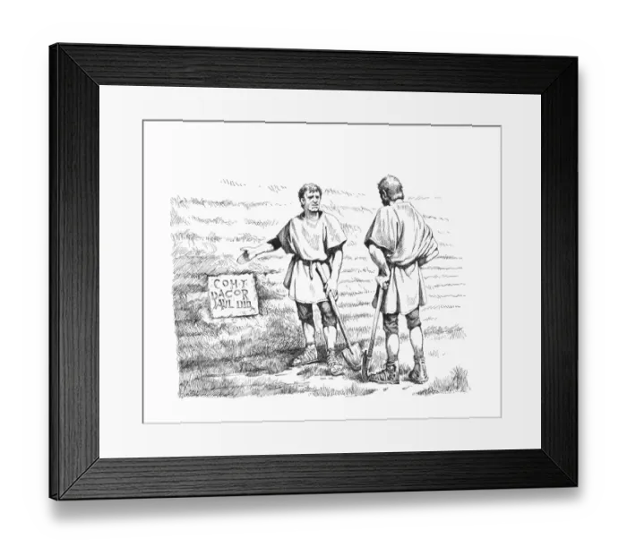 Framed Print : We built this IC048  /  063
