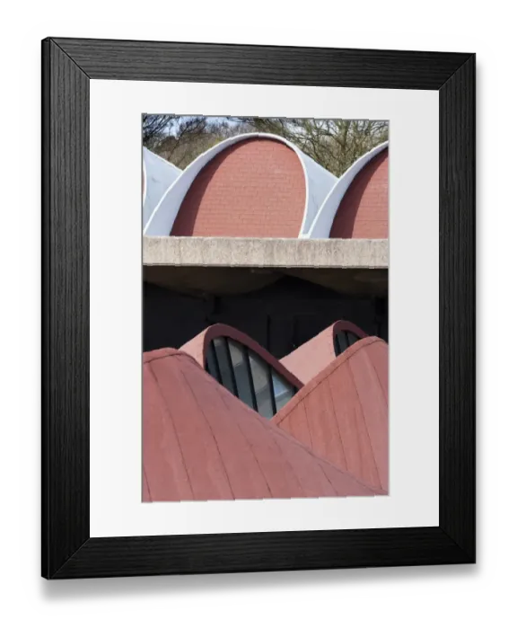 Framed Print : Munrow Sports Centre DP137843