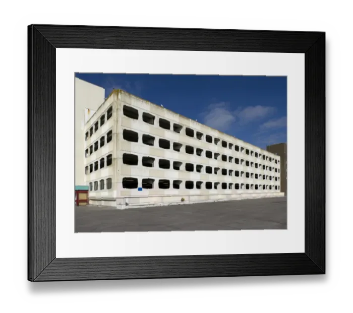 Framed Print : Grafton Street Car Park DP139248