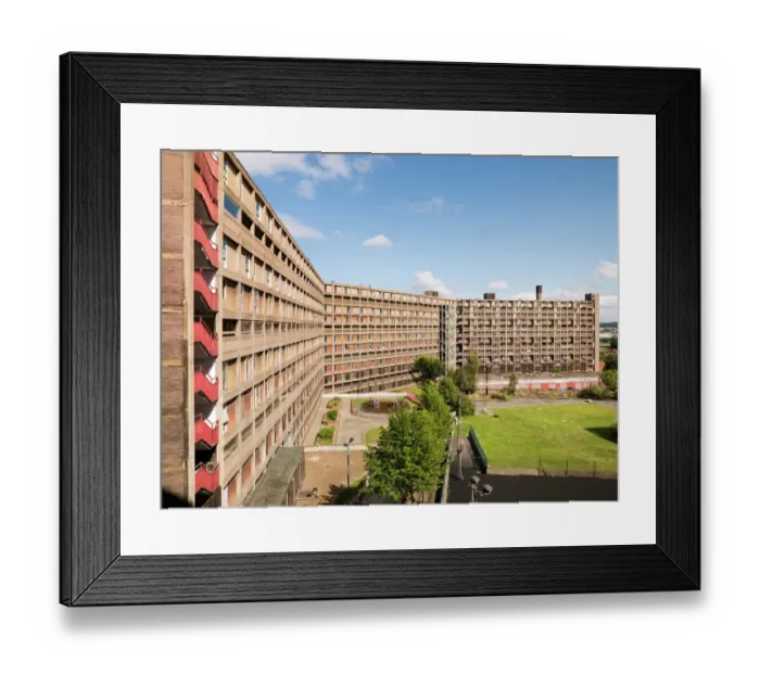 Framed Print : Park Hill Sheffield DP030884