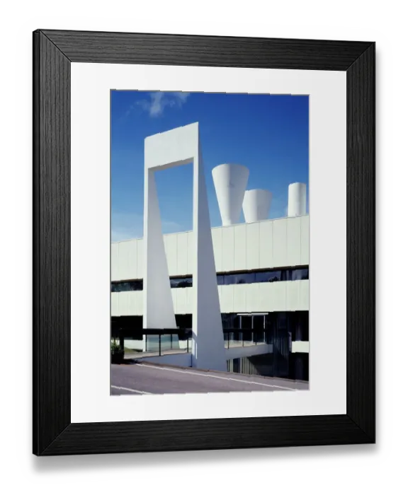 Framed Print : British Gas Research Station FF003555