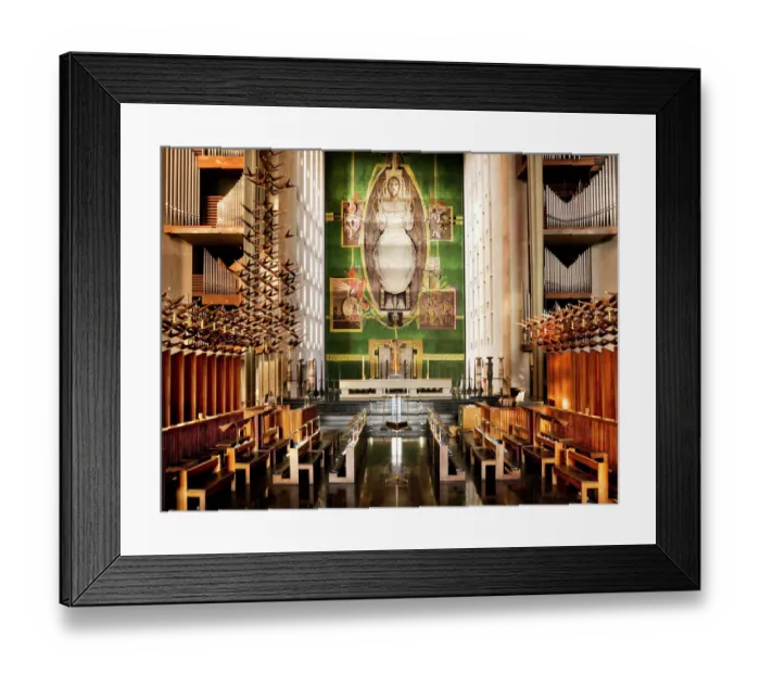 Framed Print : Coventry Cathedral DP082327 Framed Print : Coventry Cathedral DP082327