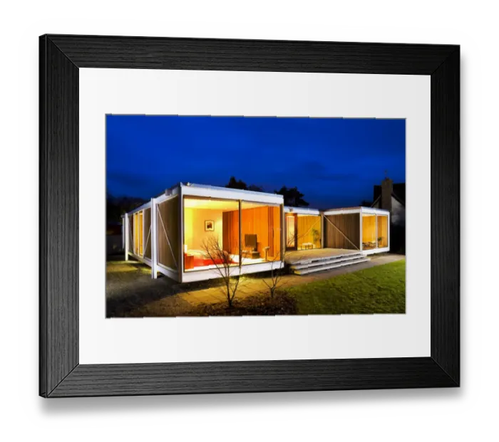 Framed Print : Space House DP138404 Framed Print : Space House DP138404