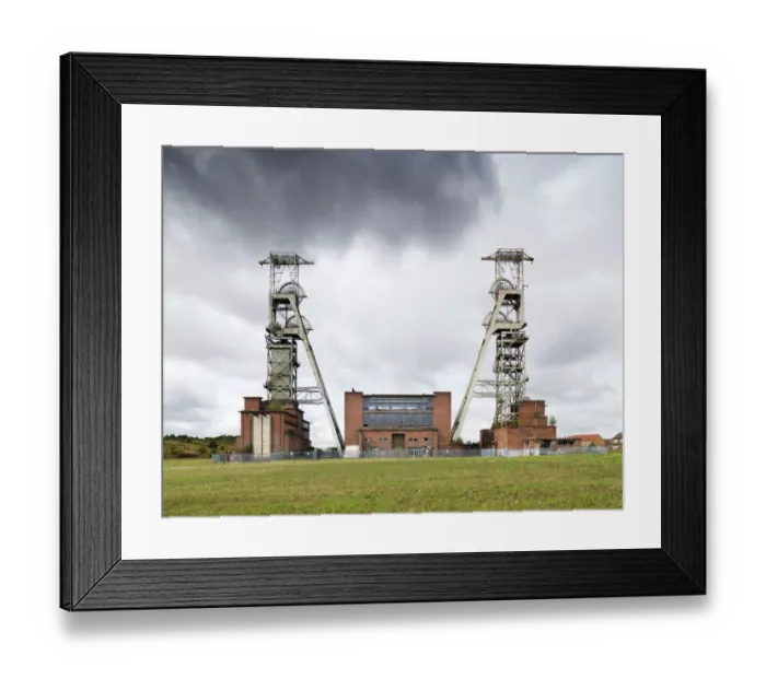 Framed Print : Clipstone Colliery DP137964