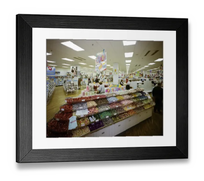 Framed Print : Woolworths Pic N Mix, Chelmsford JLP01_10_33763