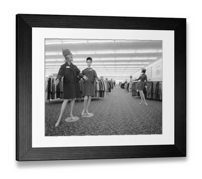 Framed Print : Showroom Dummies JLP01_08_079174