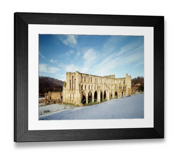 Framed Print : Rievaulx Abbey J980028