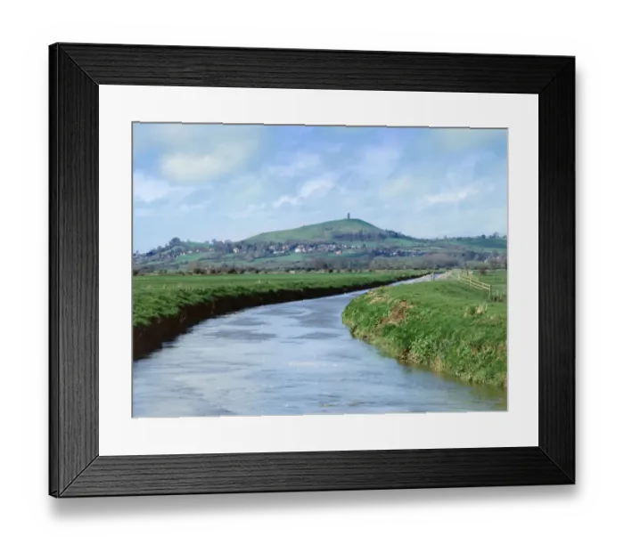 Framed Print : Glastonbury Tor K020304