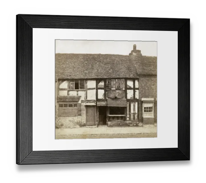 Framed Print : Shakespeares Birthplace OP09979 Framed Print : Shakespeares Birthplace OP09979