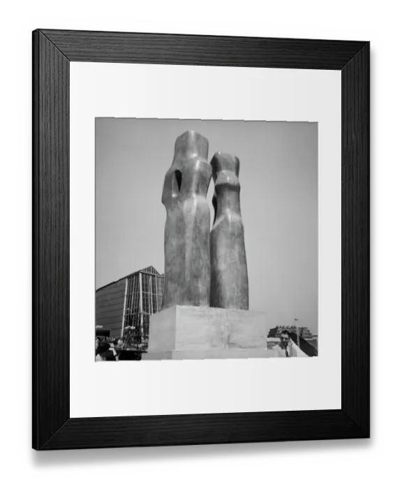 Framed Print : Contrapuntal Forms a51_06169 Framed Print : Contrapuntal Forms a51_06169