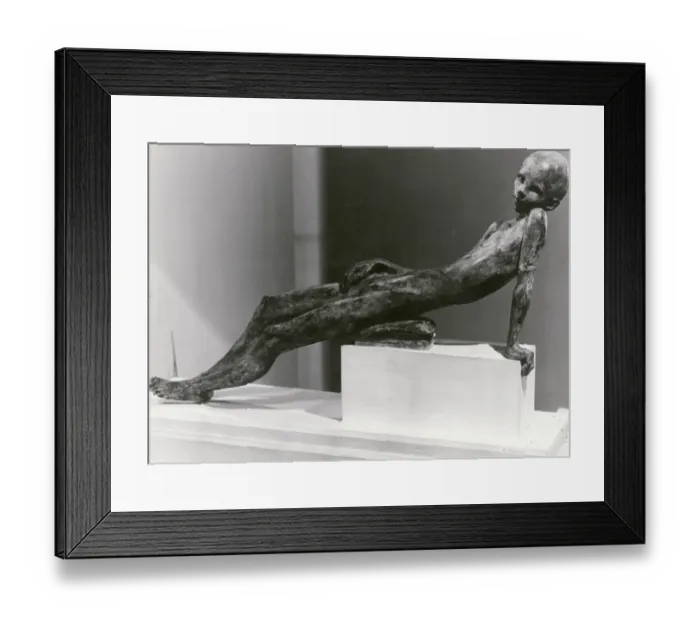 Framed Print : Ehrlich - reclining boy OP32777 Framed Print : Ehrlich - reclining boy OP32777