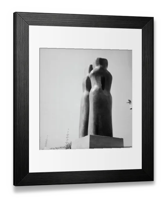 Framed Print : Contrapuntal Forms a51_06170