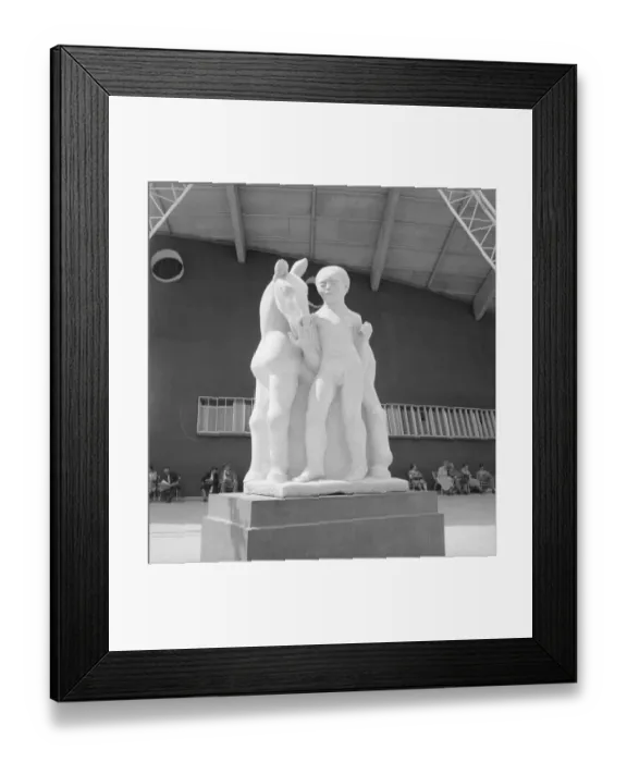 Framed Print : Boy and Foal a51_06884 Framed Print : Boy and Foal a51_06884