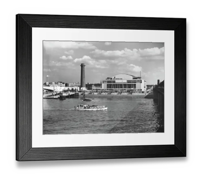 Framed Print : Royal Festival Hall OP04529 Framed Print : Royal Festival Hall OP04529