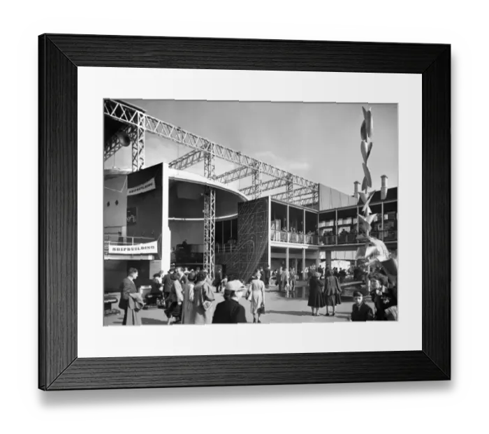 Framed Print : Festival of Britain OP04515 Framed Print : Festival of Britain OP04515