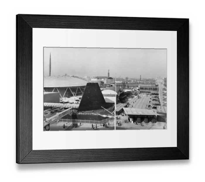 Framed Print : Festival of Britain OP04516 Framed Print : Festival of Britain OP04516