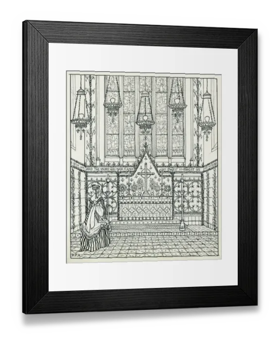 Framed Print : St Matthias Church, Stoke Newington ME001062