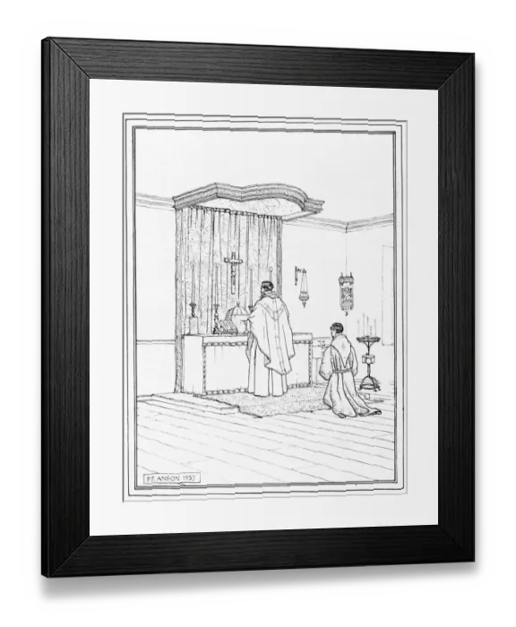 Framed Print : Greyfriars, Walsingham ME001249