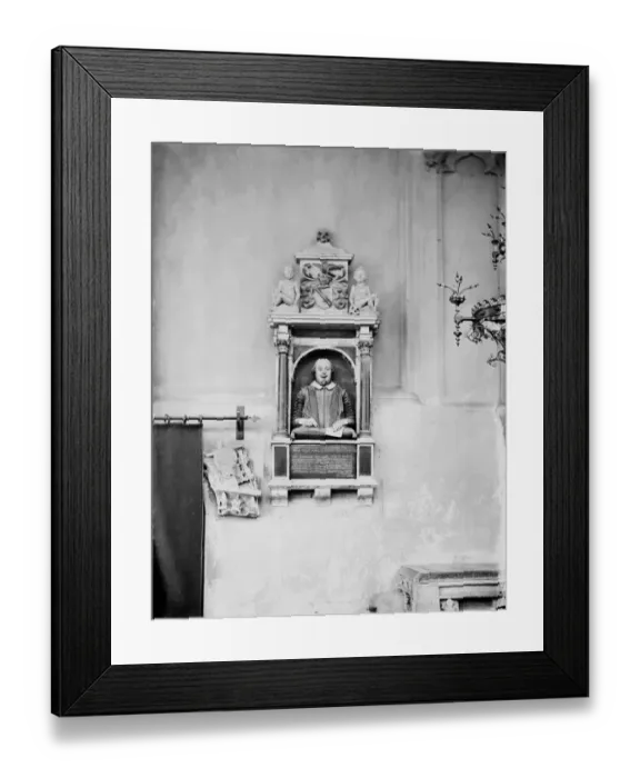 Framed Print : Shakespeare Monument, Holy Trinity Church CC72_02029
