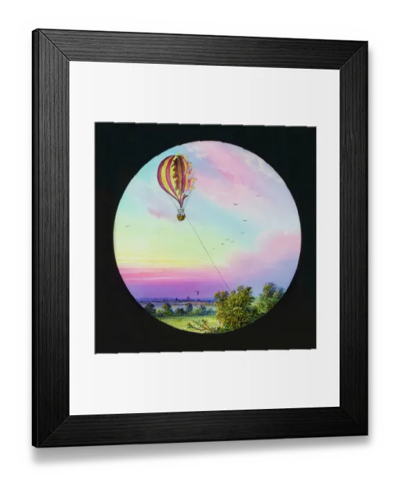 Framed Print : Ballooning CVS01_01_038
