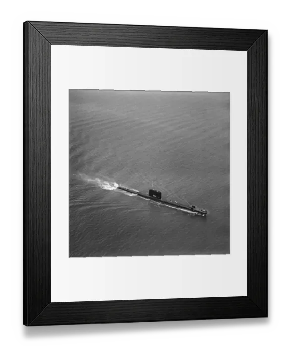 Framed Print : HMS Grampus EAW103445