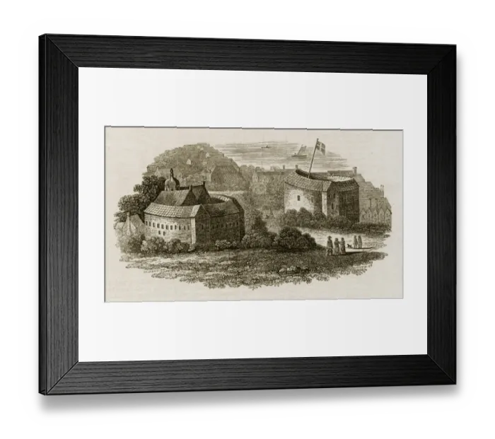 Framed Print : Bear Garden & Globe Theatre, Southwark 65S_BAN_1600_M