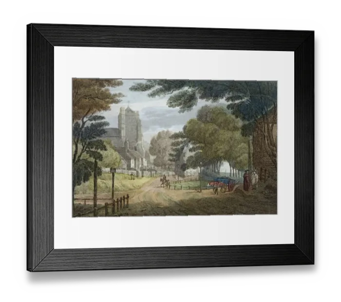 Framed Print : Entrance to Hastings 163_HAS_1790_S