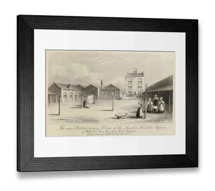 Framed Print : London Female Mission 65A_LON_1830 Framed Print : London Female Mission 65A_LON_1830