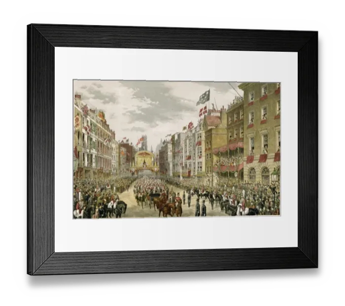 Framed Print : Procession on the Strand 8E_STR_1863_a