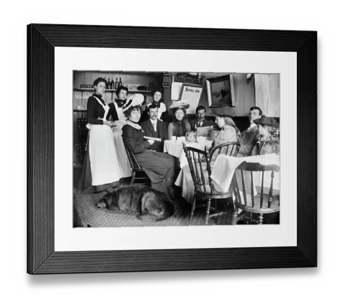Framed Print : Woods Restaurant a97_05220