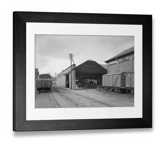 Framed Print : Goods shed, Birmingham BB64_02099