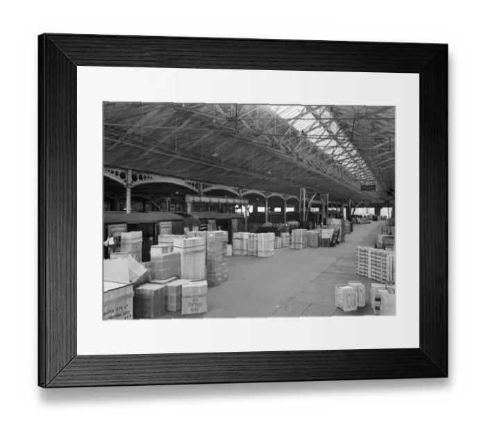 Framed Print : Goods shed, Birmingham BB64_02109 Framed Print : Goods shed, Birmingham BB64_02109
