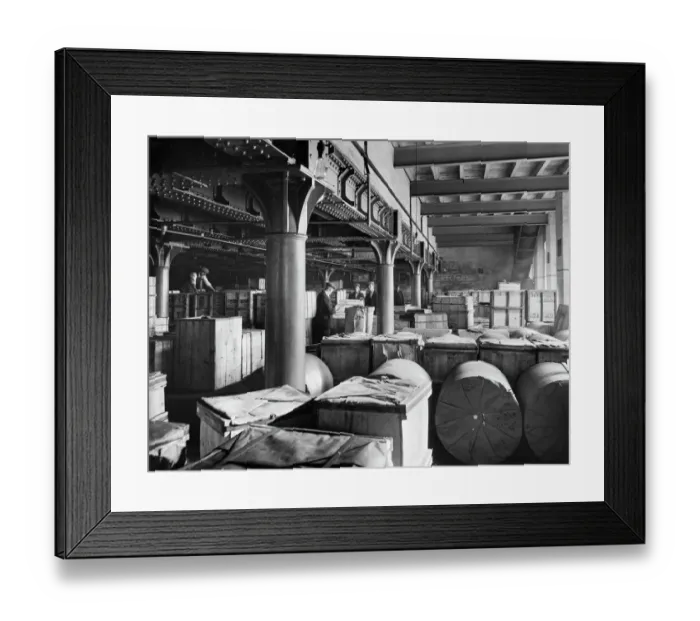 Framed Print : Goods shed, Leicester CC80_00073