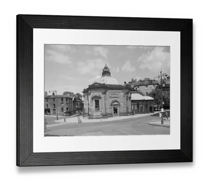 Framed Print : Royal Pump Room a60_03886